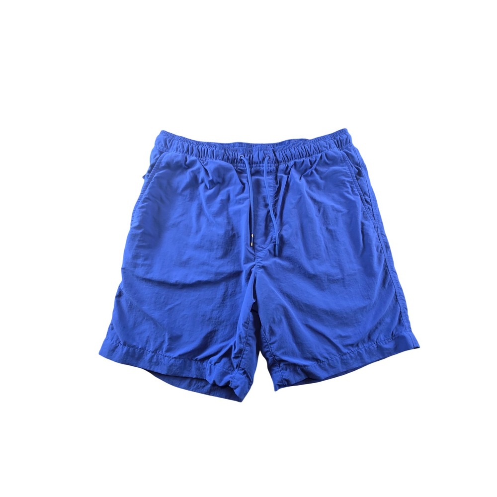 American Eagle Mens Blue Swim Trunks Nylon Mesh Lined Board Shorts Small